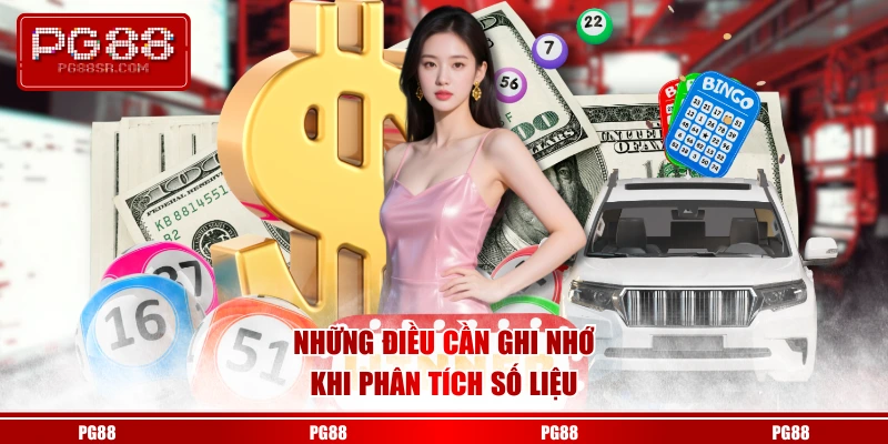 Những điều cần ghi nhớ khi phân tích số liệu